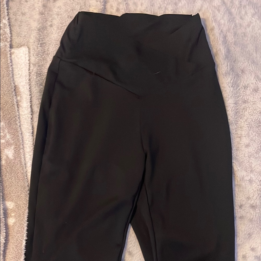 Black High-Waisted Pants